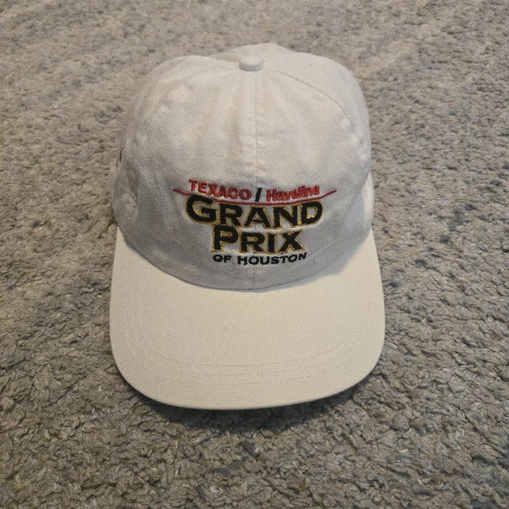 Vintage 1999 Texaco Havoline Grand Prix of Houston Hat Hitachi Racing 90s Promo